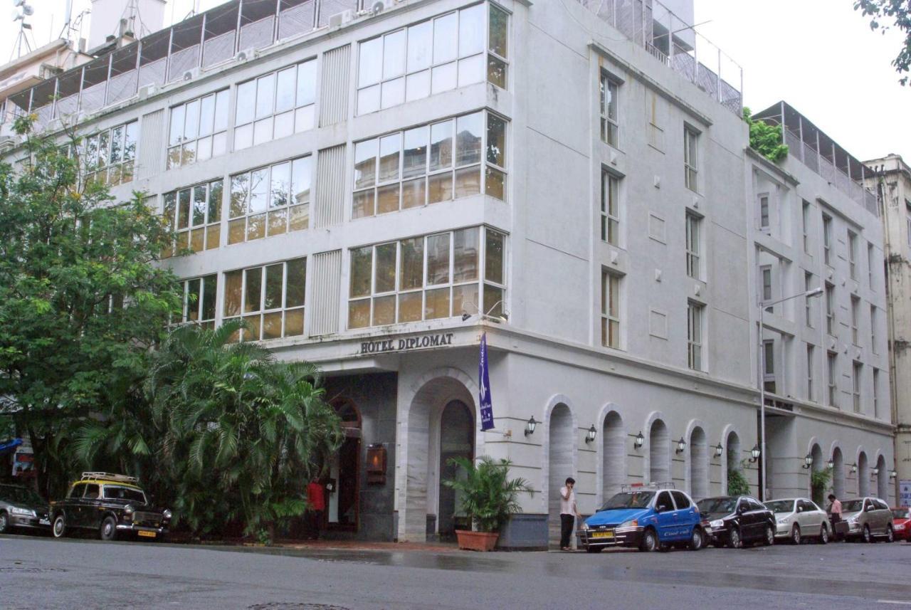 Hotel Diplomat, Colaba Mumbai Exteriör bild